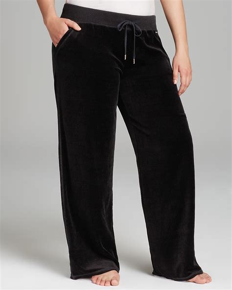 michael kors pull on velour pants|Michael Kors straight leg pants.